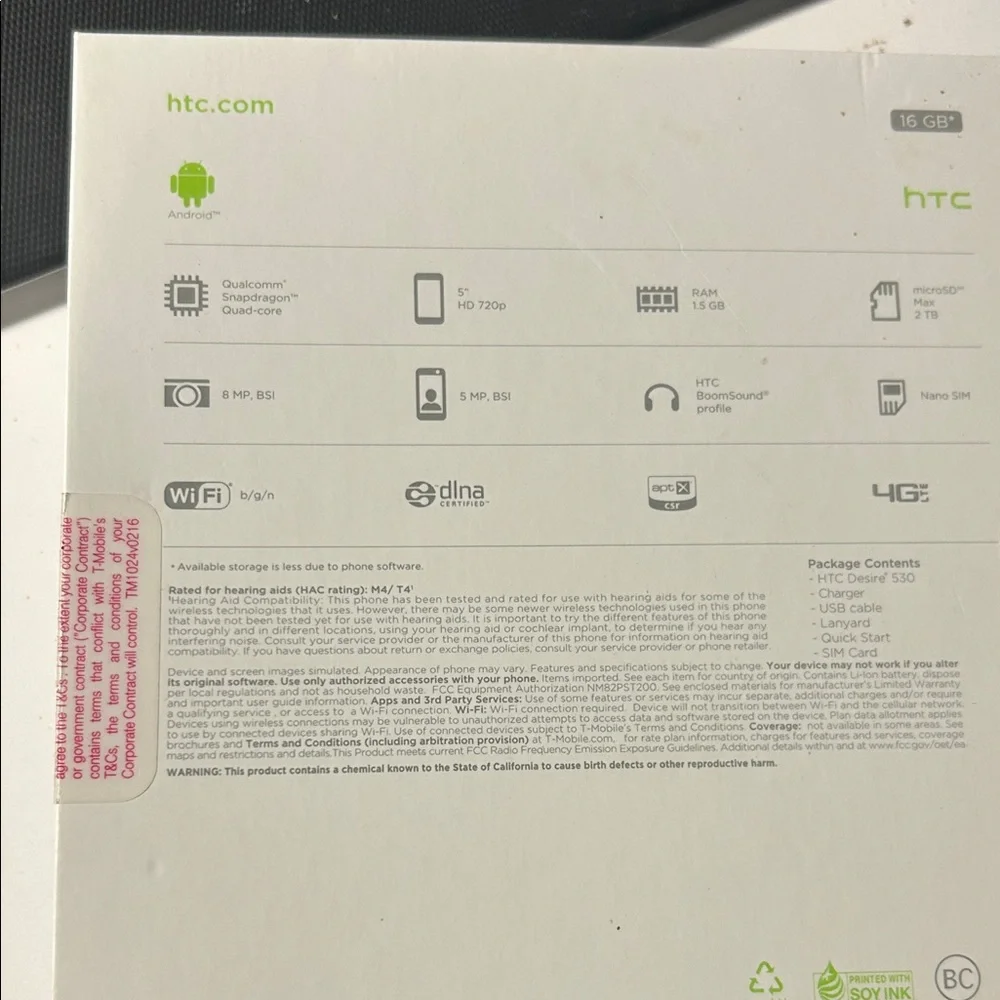 HTC desire 530 Smartphone